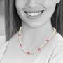 Bedazzled with Birthstones Pearl Necklace, Bedazzled with Birthstones Pearl Necklace 5106 001 0 14