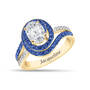 Swirling Elegance Birthstone Ring 11950 0015 i september