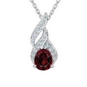 Genuine Birthstone Diamond Pendant 11573 0012 a main
