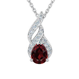 Genuine Birthstone Diamond Pendant 11573 0012 a main