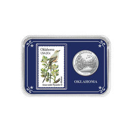 America the Beautiful State Coin and Stamp Collection 11503 0025 a showpackOK