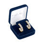 Eternal Elegance Baguette Hoop Earrings 6715 0011 g open display