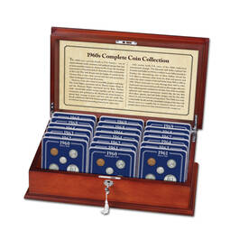 The 1960s Complete Coin Collection 11114 0018 g display