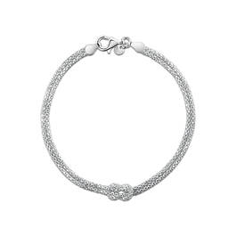 Sicilian Knot Silver Bracelet 12142 0012 a main