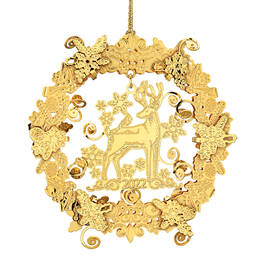 2022 Gold Ornament Collection 6536 0026 d deer