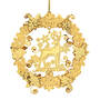 2022 Gold Ornament Collection 6536 0026 d deer