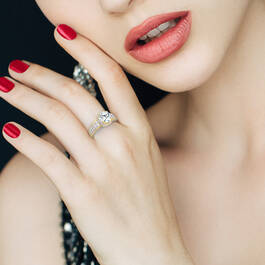 The Loves Embrace Five Carat Kiss Ring 11292 0012 m model