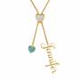 Daughter Personalized Birthstone Bolo Necklace 6525 001 1 11