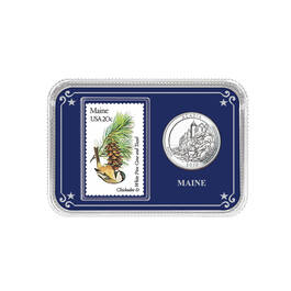 America the Beautiful State Coin and Stamp Collection 11503 0025 a showpackME