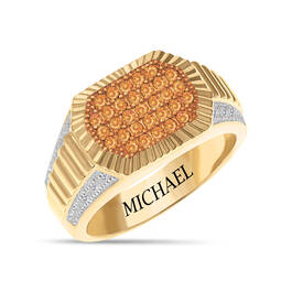 Diamond Apex Birthstone Ring 12103 0019 k november