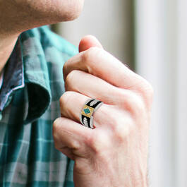 Western Vision Mens Turquoise Ring 11127 0013 m model