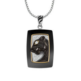 Power of the Panther Diamond Pendant 6458 0038 a main
