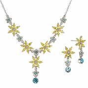 The Almond Blossom Necklace  Earring Set 6490 001 2 1