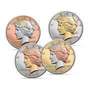 Plat Gold Highlighted Peace Dollars 11097 0019 a main