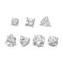 Seven Days of Dazzle Magnetic Earring Set, The Inside Out Swirl Hoops 11158 0015 a main