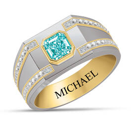 Royalty Birthstone Diamond Ring 10747 0015 c march