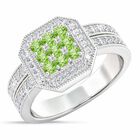 Flair  Square Personalized Birthstone  Diamond Ring 2306 001 5 8