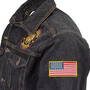 Freedom Isnt Free Mens Denim Jacket 10428 0011 c side