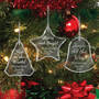 The Personalized Glass Ornament Set 10082 0018 c red decoration