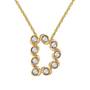 Simply Elegant Diamonisse Initial Pendant, Simply Elegant Diamonisse Initial Pendant 6018 001 5 2