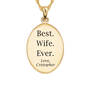 I Love You Diamond Pendant 5238 0367 c back