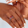 Nine Carat Birthstone Ring 12168 0011 n model