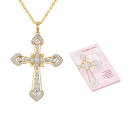 Cross Pendant Bible Quote Book Set 11714 0012 a main