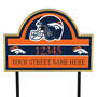 NFL Helmet Address Plaques, NFL Pride Personalized Address Plaques 5463 0405 a broncos