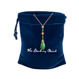 A Drop of Jade Copper Necklace 12400 0019 g giftpouch