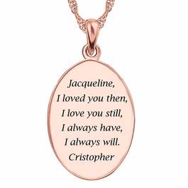 I Love You Personalized Diamond Pendant 6704 001 4 3