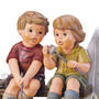 M.I. Hummel Campfire Cuties, Hummel Campfire Cuties 6437 0018 c closeup