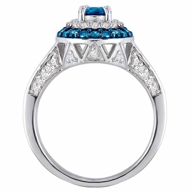 The Blue Diamond Cathedral Ring 6250 001 2 3