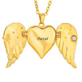 In the Arms of the Angels Personalized Locket 10010 0015 d inisde