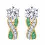 Birthstone Swirl Earrings 2647 001 3 5