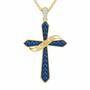 The Birthstone  Diamond Cross Necklace 6787 001 4 9