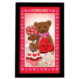 Year of Cheer Monthly Plaques 10616 0013 b february