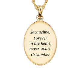 I Love You Diamond Pendant 5238 0326 c back