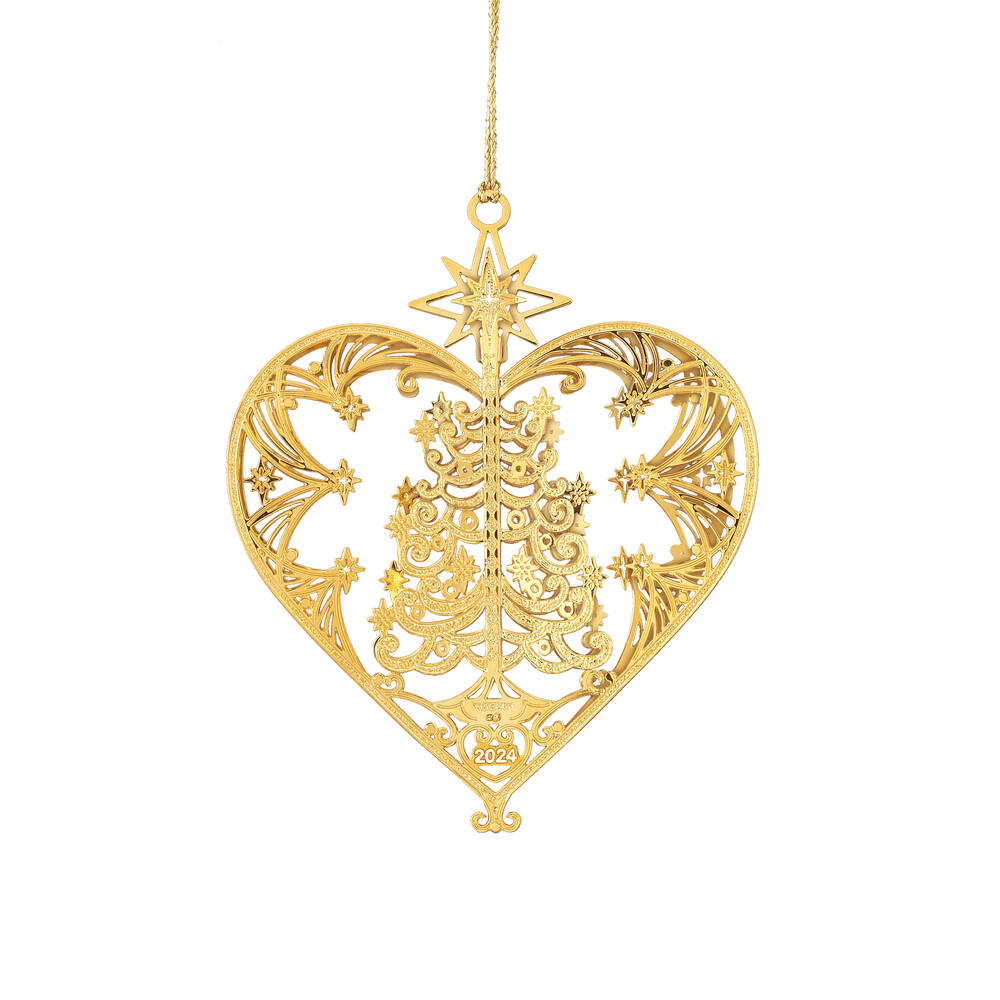 2024 Gold Ornament Collection