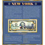 The United States Enhanced Two Dollar Bill Collection 6448 0031 a New York