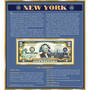 The United States Enhanced Two Dollar Bill Collection 6448 0031 a New York