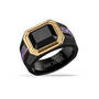 Personalized Birthstone Onyx Ring 12295 0017 b february