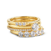 Pure Beauty Stackable Four Ring Set 11883 0017 a main