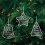 The Personalized Glass Ornament Set 10082 0018 d ornaments tree