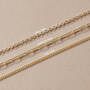 Text Custom Name Necklace 11744 0040 z chain