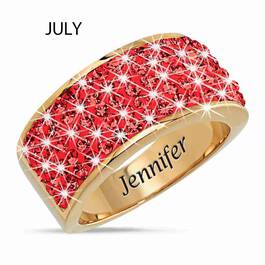 Personalized Birthstone Fire Ring 5806 002 1 8