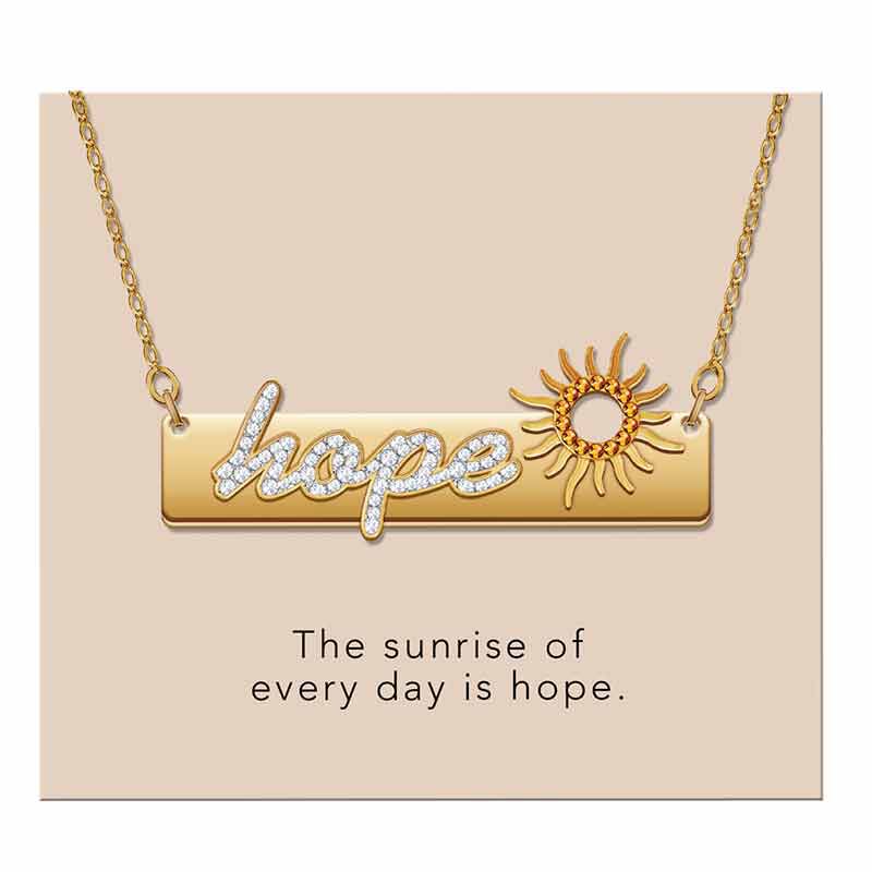 Words To Live By Necklace Collection 6443 002 8 12