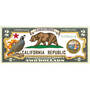 State Bird and Flower Enhanced $2 Bill Collection 11346 0018 a California