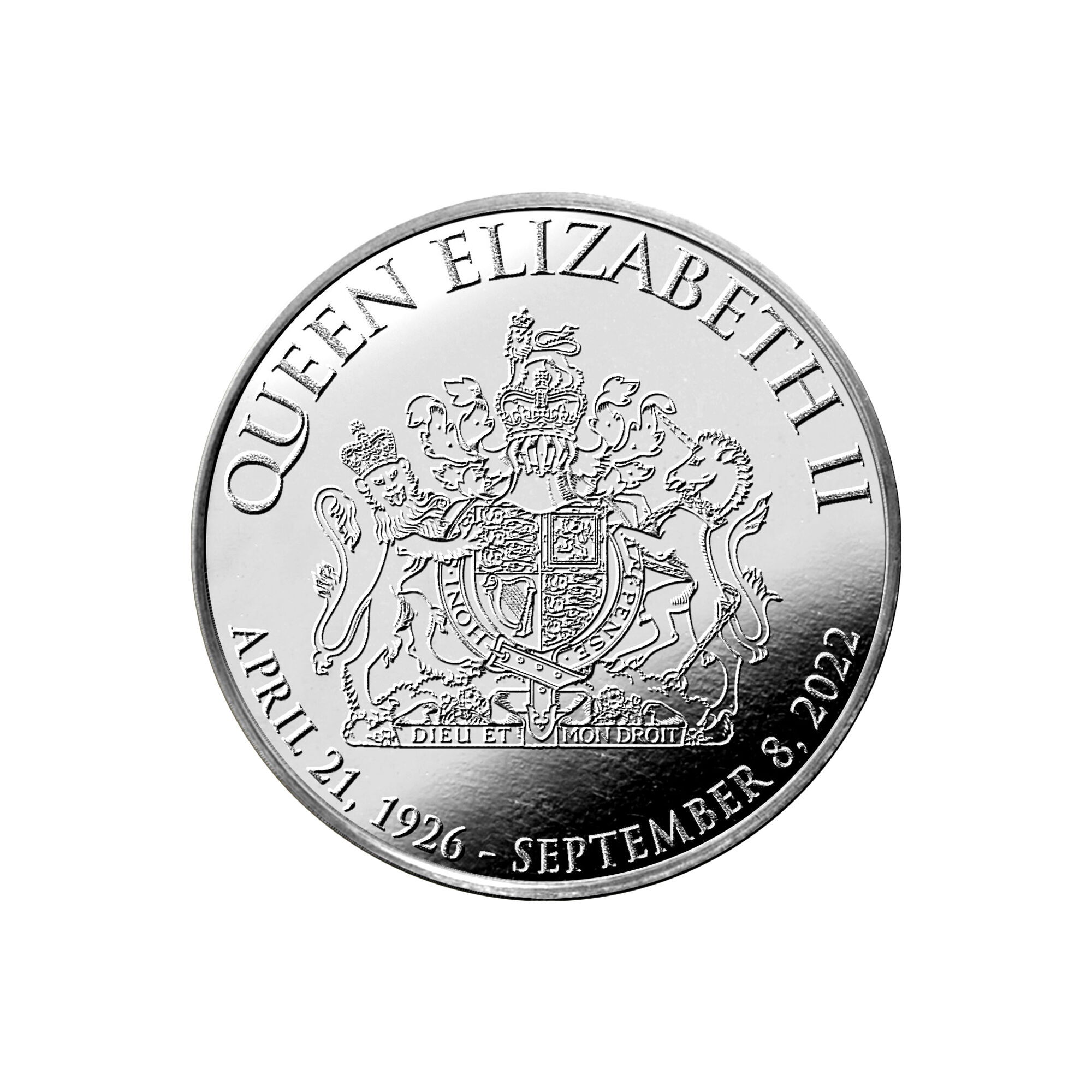 Queen Elizabeth II Commemorative Photo 4245 0015 b coin