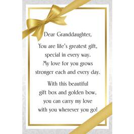 A Granddaughter is Lifes Greatest Gift Diamond Pendant 2230 001 6 3
