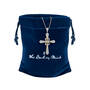 Bless Our Love Diamond Cross Pendant 11607 0012 g giftpouch